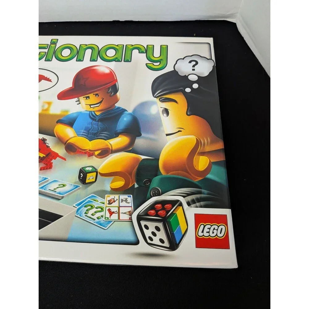 Lego Creationary Game 3844 Complete with Manual Box and Pieces Family Fun Create